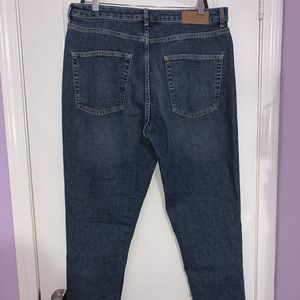 Topshop Mom Blue Jeans (Tall)